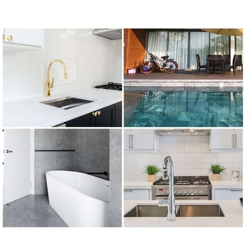 7-teiliges Abflussreiniger Kombinationsschneidkopf Rohreinigungswerkzeugset für effiziente Abflussverstopfungsbeseitigung in Küchen Badezimmern