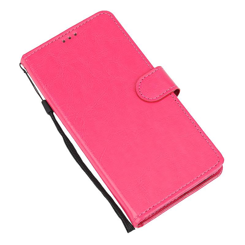 

Leather Phone Case For Samsung Galaxy A17 A07 A06 A05 A05S A04E A04 A04S A16 A15 A25 A35 A55 A54 A34 Card Slot Flip Wallet Cover For Galaxy A06&Case & Strap розы красного