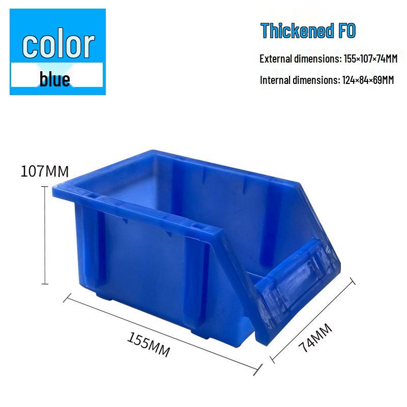 Slanted Mouth Plastic Storage Box for Screws and Tools – Classified Component Shelf