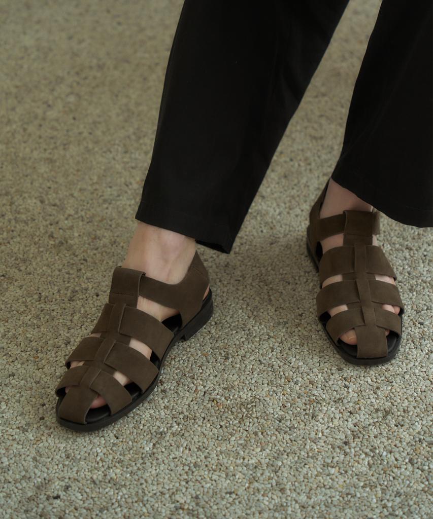 Customade Everett Suede Fisherman Sandals 3Cm (Cr0095Sdb)