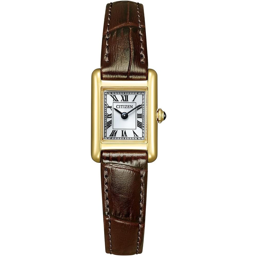 [Citizen] CITIZEN Kii: Eco-Drive Solar Watch for Women EG2797-13A Classic Square