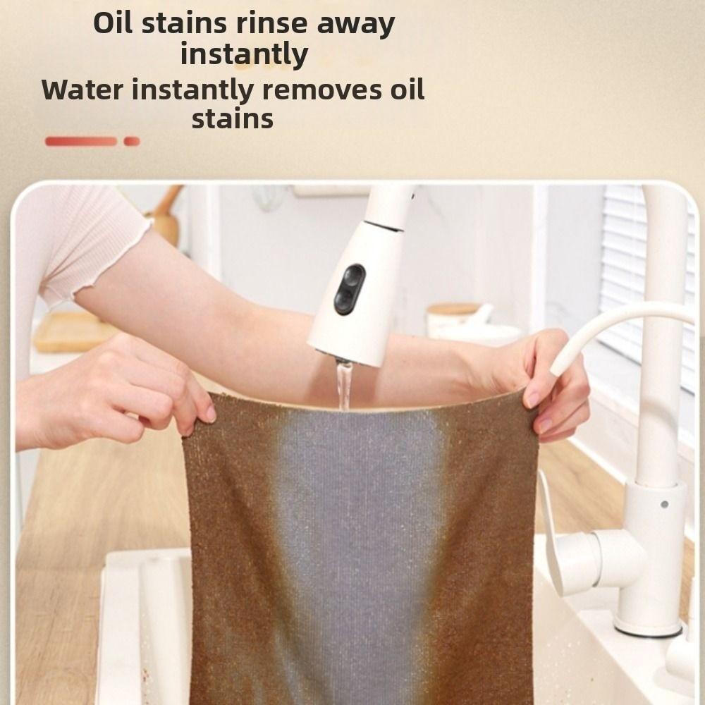 Microfiber Roll Kitchen Dishcloth Absorbent Kitchen Cleaning Cloth Cleaning Towel  for Home Kitchen