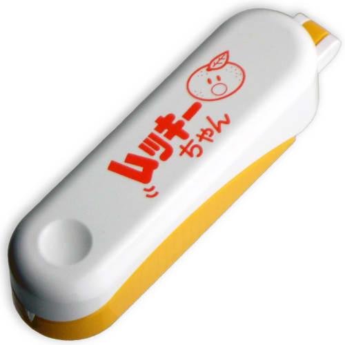 Nagao Peeler, Mukky-chan Orange, 9.8cm, Boxed, Made in Japan