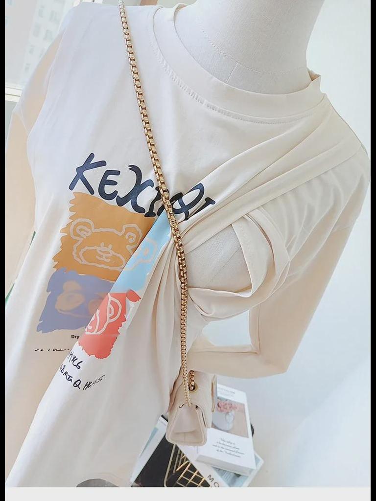 Maternity Nursing Long-Sleeve T-Shirt with Side Opening for Postpartum Breastfeeding - Casual Autumn Wear