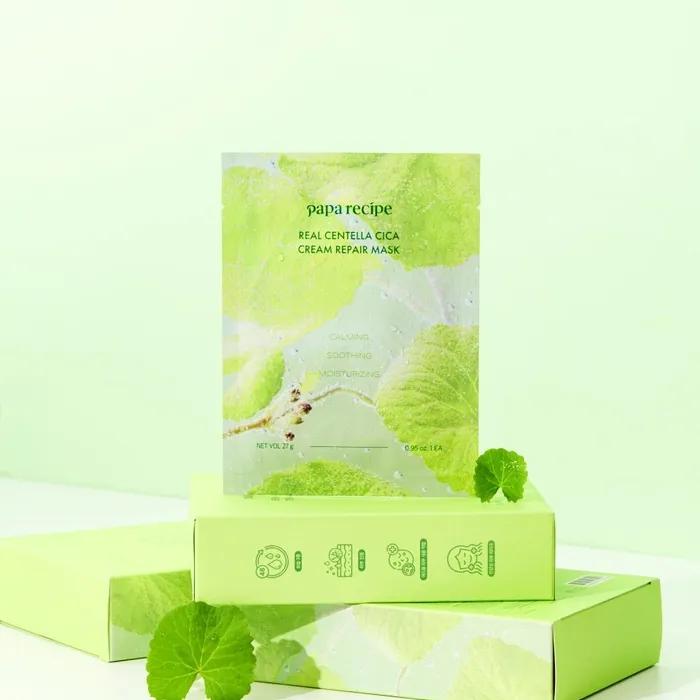 Real Centella Cica Cream Repair Mask (10 sheets)