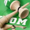 Wisee Kendama Krom Pop Chrome Pop Lol Sticky Clear  Dark Green  Dark Green