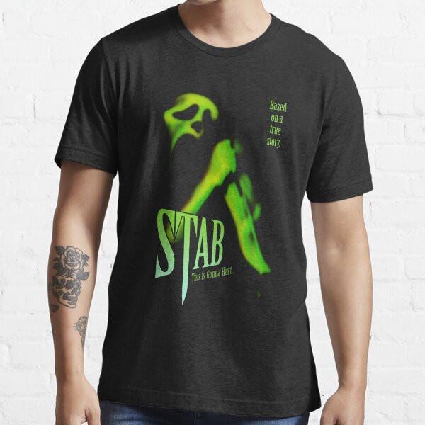 Stab (from the Scream movie) Tees Black Size S to 5XL USA