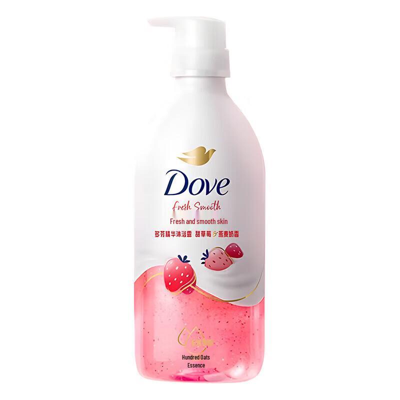 Dove Sweet Strawberry & Oat Milk Essence Shower Gel