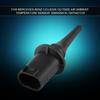 Air Temp Sensor Ambient Outside Air Ambient Air Temperature Sensor for C/CLS/G/E 0005428418/0075421318 Car Outside Plastic Charged Temperature Black