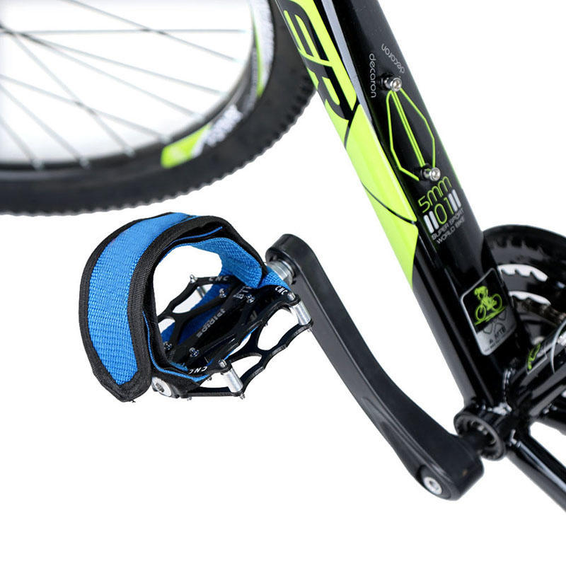 Fixed Gear Bike Bicycle Adhesive Straps Pedal Toe Clip Strap Belt Anti-slip Lin