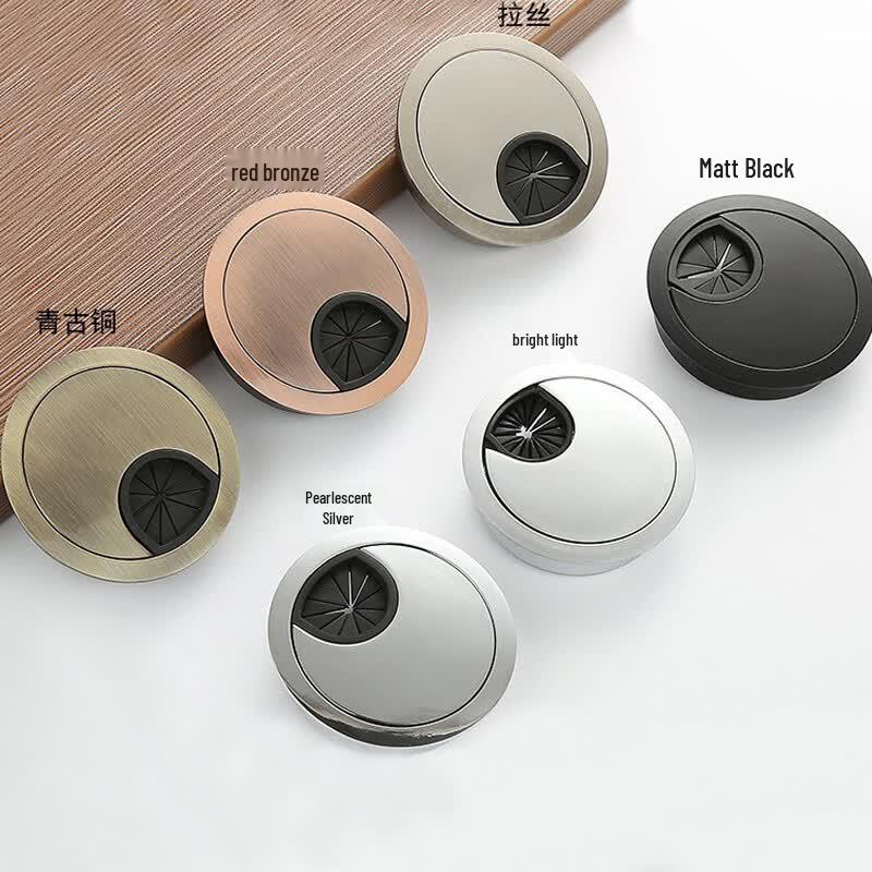 Woshangyu Zinc Alloy Desk Cable Grommet