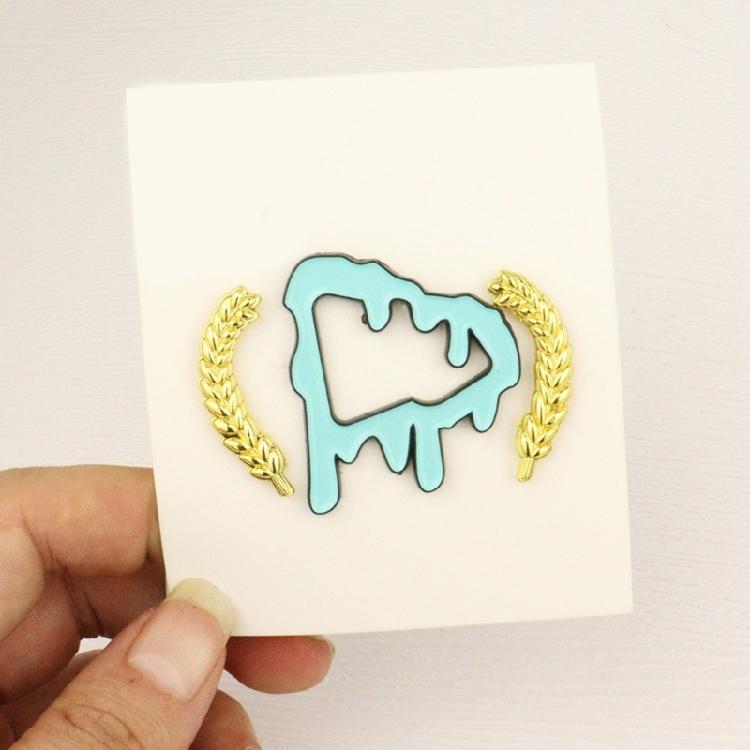 Hat Pins Clothing Accessories NonSlip Wheat Ear Badge for Bag Backpack