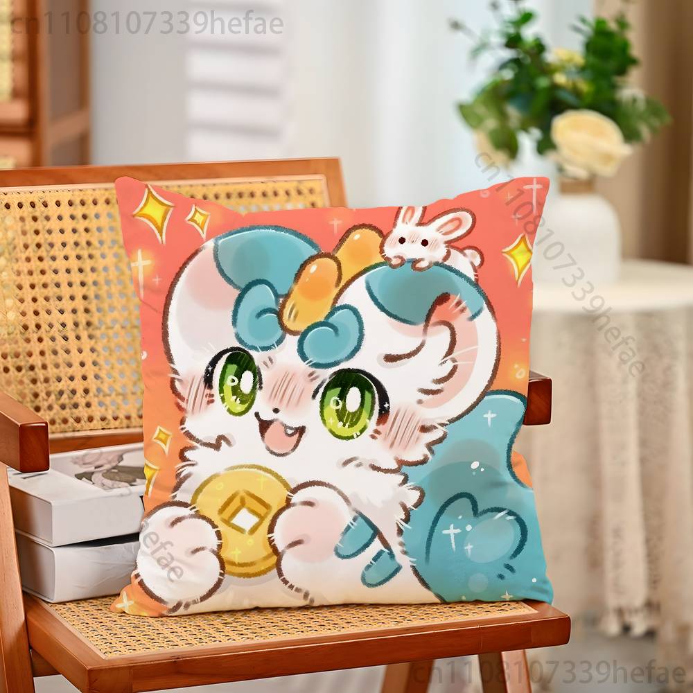 Fabulous Beasts Throw Pillow Case For Decoration 30cm 50cm 55cm Square Home Pillowcase Case