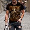 3D Printed Irish Flag T Shirt For Men St. Patrick's Day Clover Graphic T-Shirts Fashion Casual Women Loose Round Neck Tops Tees