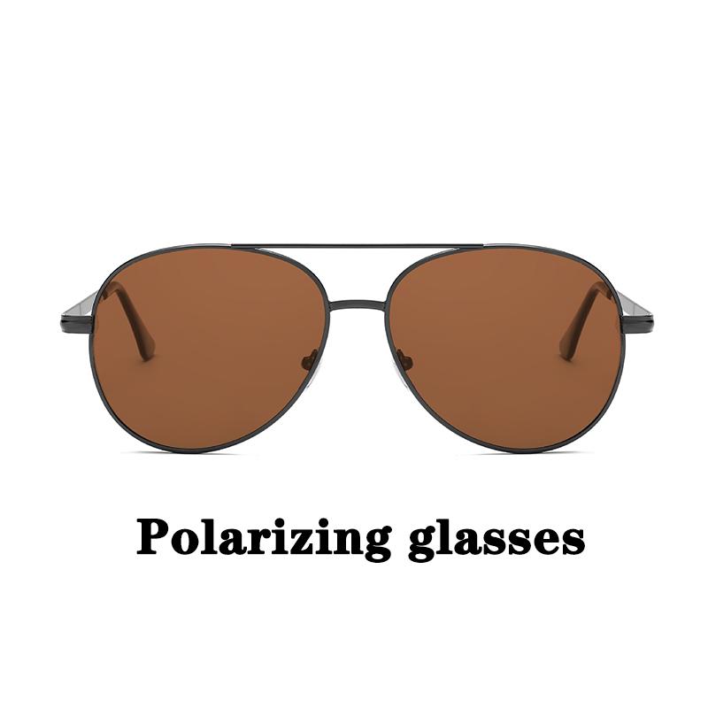New Men Vintage pilot Polarized Sunglasses Classic Brand Sun glasses Coating Lens Driving Eyewear For Men/Women
