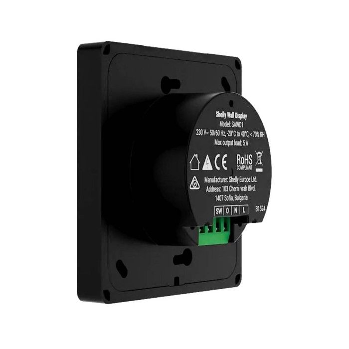 Pack domotique - Shelly - Wall Display - Écran tactile - Contrôle énergie - Design minimaliste