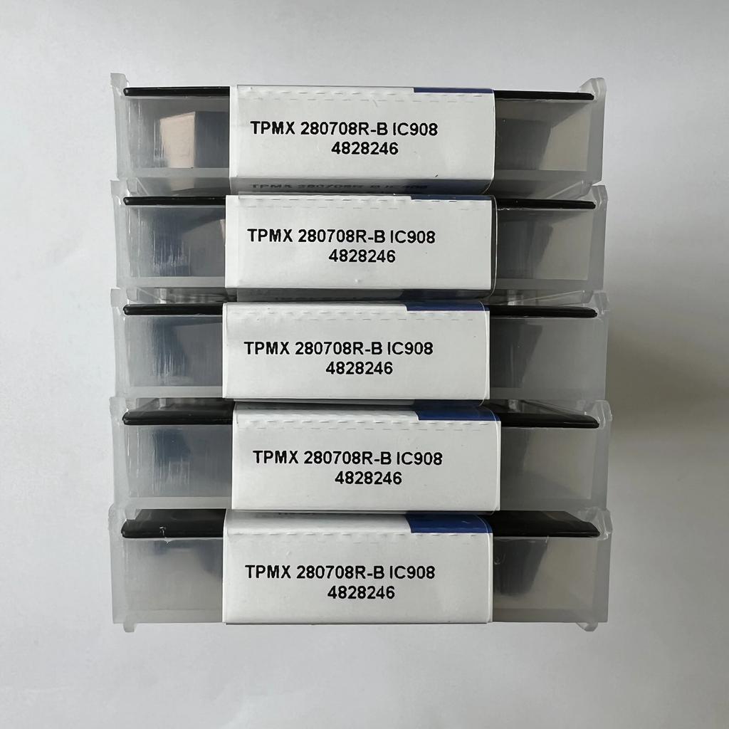 ISCAR / TPMX280708R-B IC908 / Industrial indexable Carbide Inserts 10 Pcs