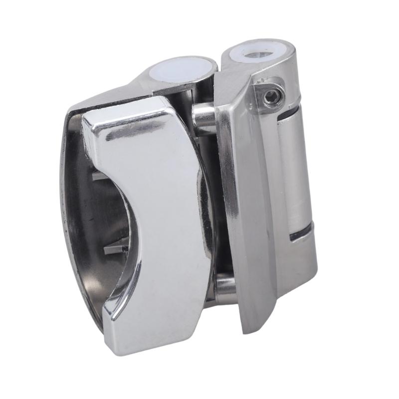 Cerniera per Divisorio WC Acciaio Inossidabile Molla Piatta Cerniera per Porta Accessori per Divisori di Servizi Igienici Pubblici Facile da Installare