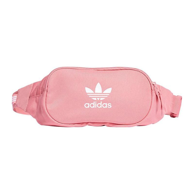 

Adidas Оригинальная полиэстеровая поясная сумка Originals обычного размера женская персиково-розовая Adidas GV4792