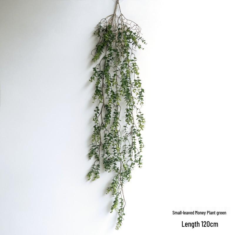 Artificial Spider Plant & Fern Hanging Decor - Trailing Green Vines for Wall & Ceiling