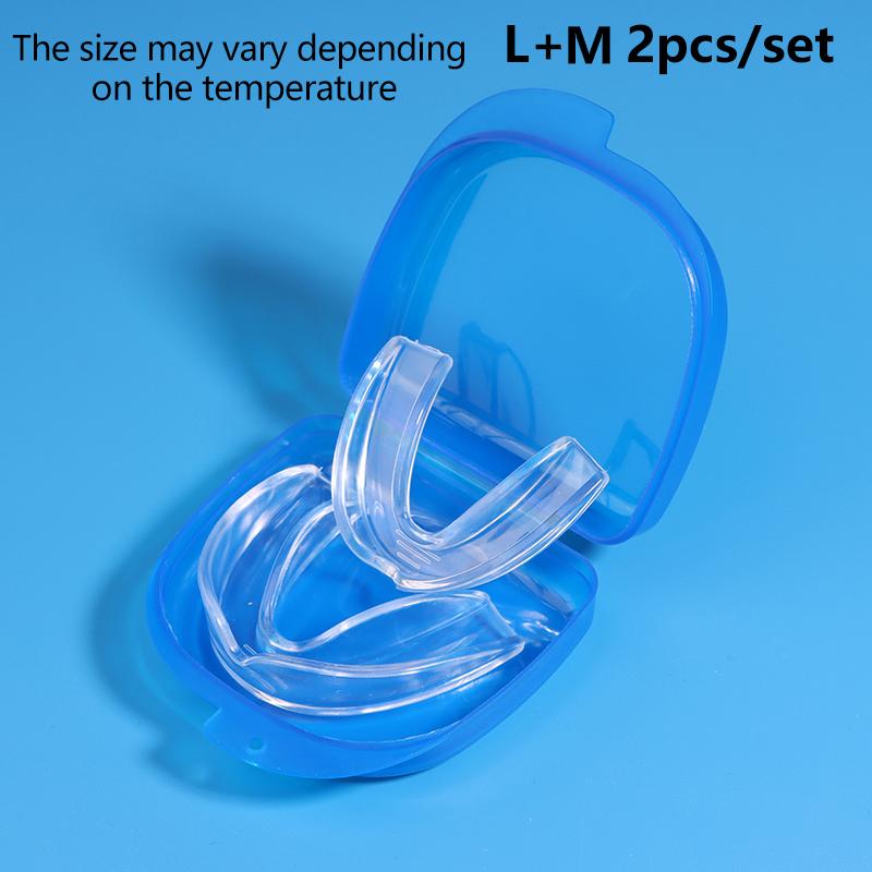 1/2Pcs Thermoplastic Oral Care Teeth Brace Mouth Guard Bruxism Splint Night Teeth Tooth Grinding With Prevent Molar Braces