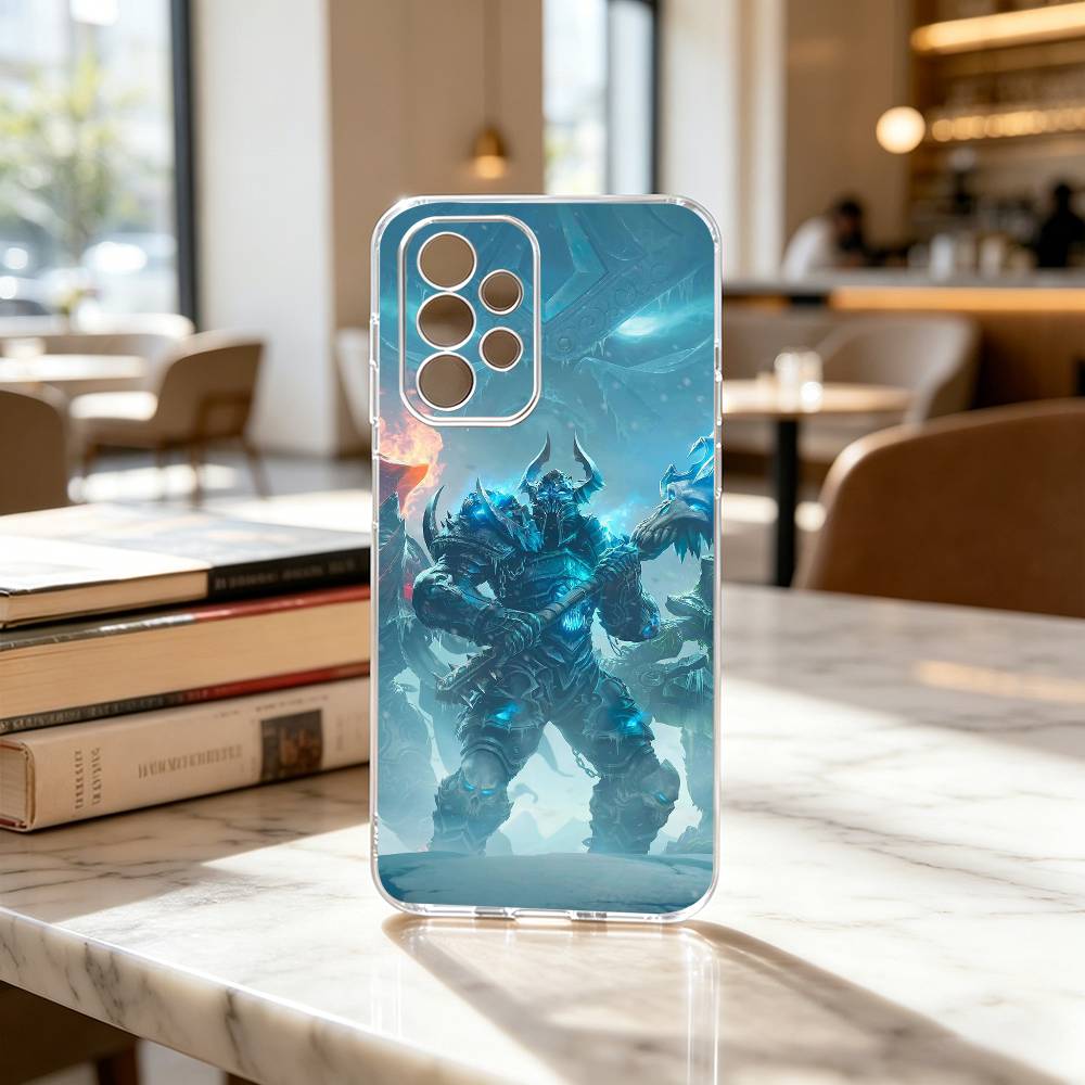 Game W-World Of W-Warcraft Phone Case For Samsung S25,S24,S21,S22,S23,S30,Ultra,S20,Plus,Fe Transparent Cover