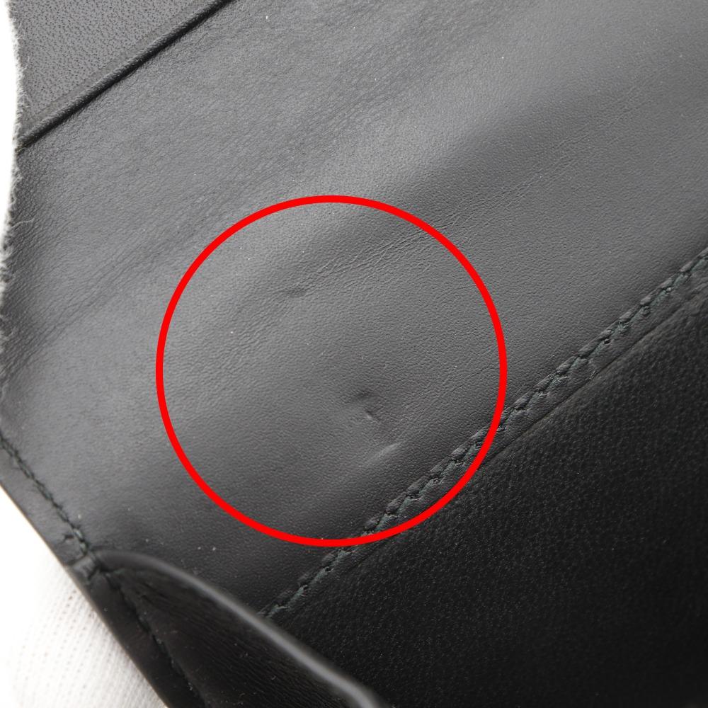 BOTTEGAVENETA Portofel Intrecciato Bifold Piele de vițel pentru bărbați Folosit