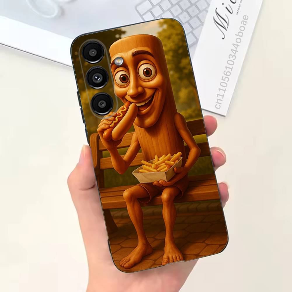 

Tung Tung Tung Sahur Чохол для телефону Samsung S25,24,21,22,23,20,S30,Ultra,Plus,Fe,Lite,Note,5G Чорний SamsungS30ULTRA5G