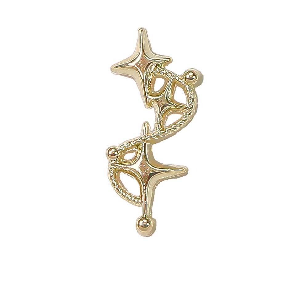 10Pcs/set Nail Rhinestones Zinc Zinc Alloy Butterfly Nail Accessories Zinc Zinc Alloy Star Nail Decorations  Nail Salon