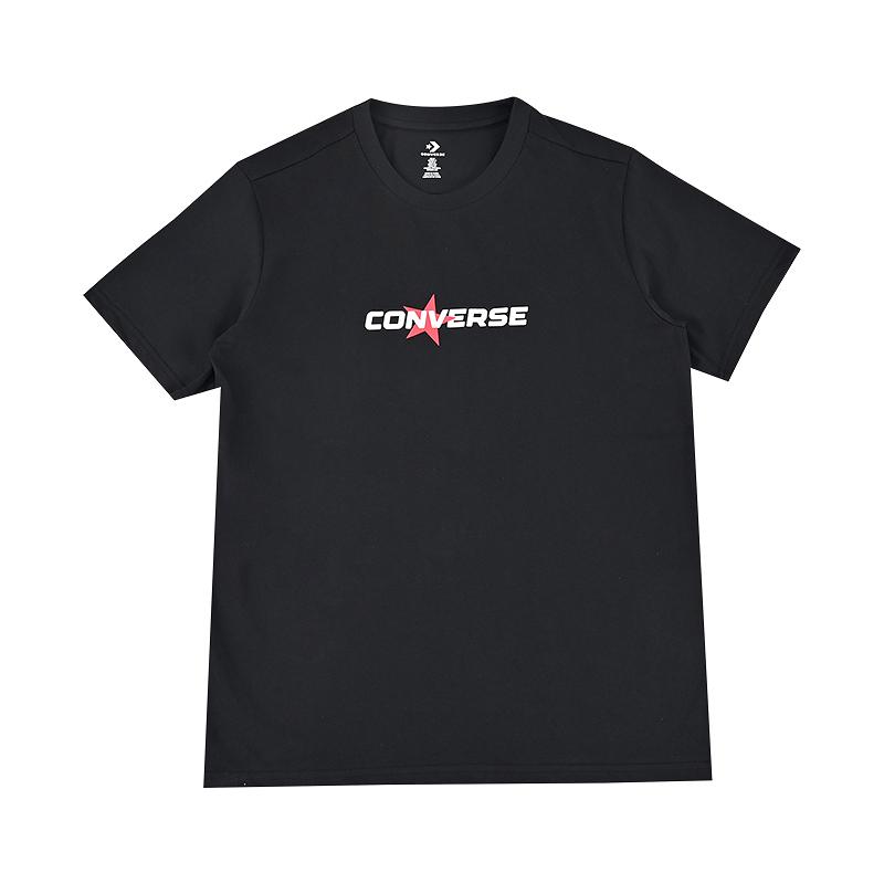 

New Converse T Shirts Men s Black MCH690-023 M