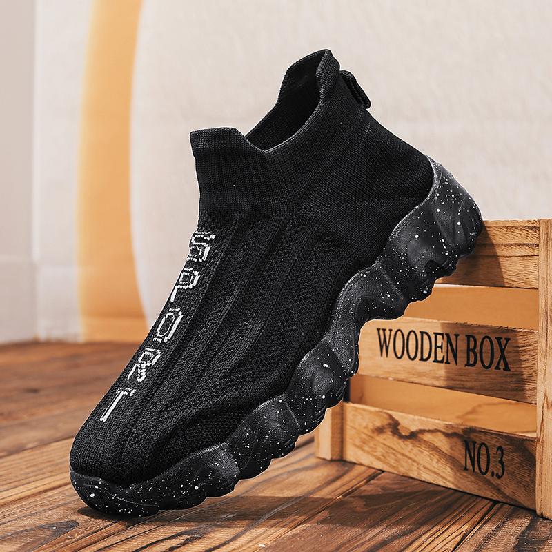 Scarpe da Passeggio Uomo Estate Rete Traspirante Leggere Suola Morbida Sneakers Casual Allenamento Fitness Quotidiano Scarpe da Tennis per Uomo
