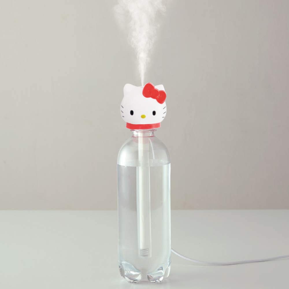 Skater STST1D Ultrasonic USB Compatible with Plastic Hello Kitty Design Humidifier, Powered, Stick-Type, Die-Cut Mist, Bottles,
