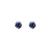 Dopamine Rose Flower Stud Earrings Women's Summer Small Earrings Design Sense Earrings