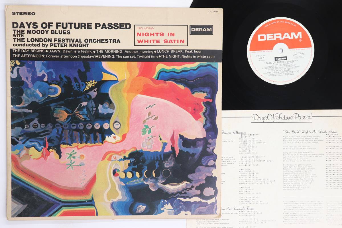

LP Record MOODY BULES Days Of Future Passed LAX1021 KING 1978 Japan Rock Used
