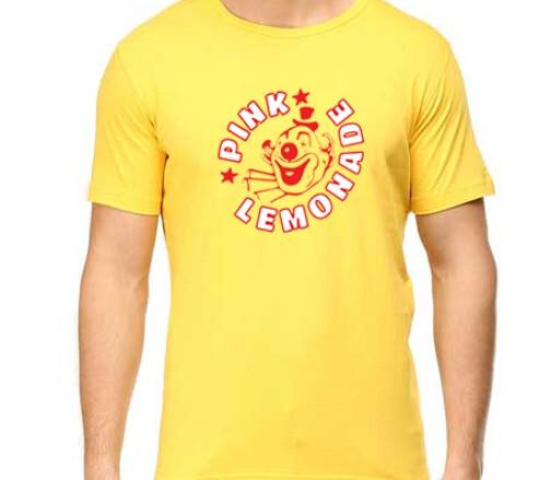 

Pink Lemonade T Shirt Clown Fizzy Drink Soda Bottle Lemon Orange Crush New GT077 2XL