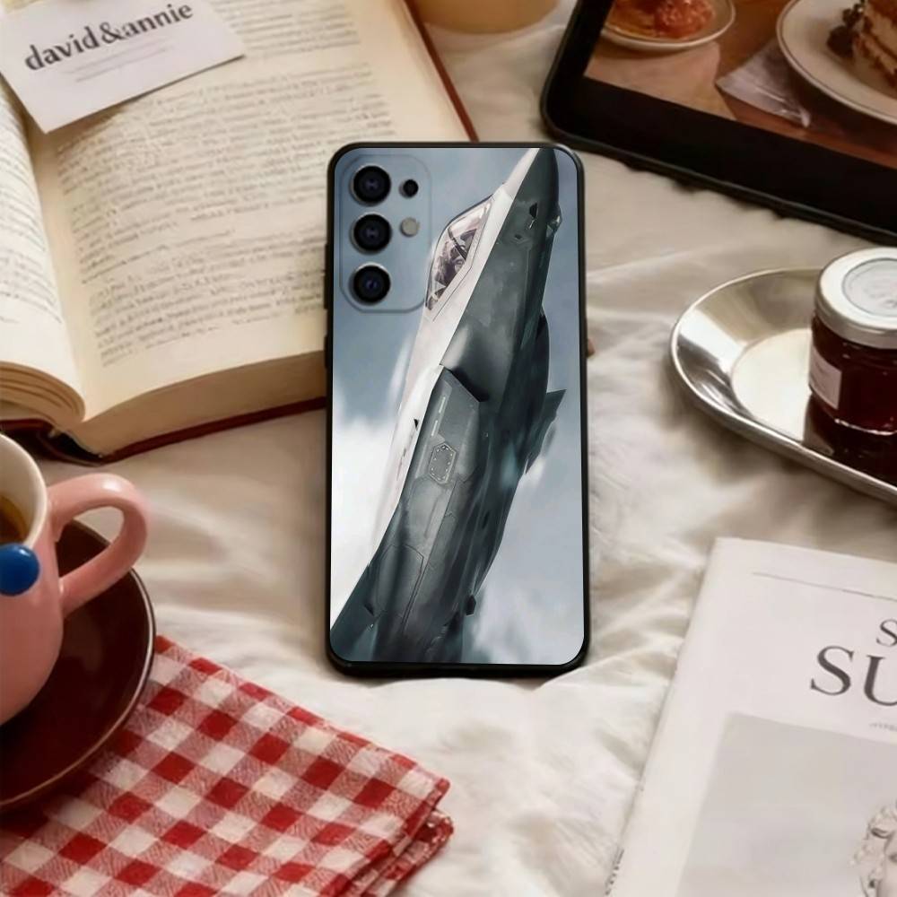 Fighter Jets Take Off Phone Case For Samsung S25,S24,S21,S22,S23,S30,Ultra,S20,Plus,Fe,Lite,Note,10,Black Cover