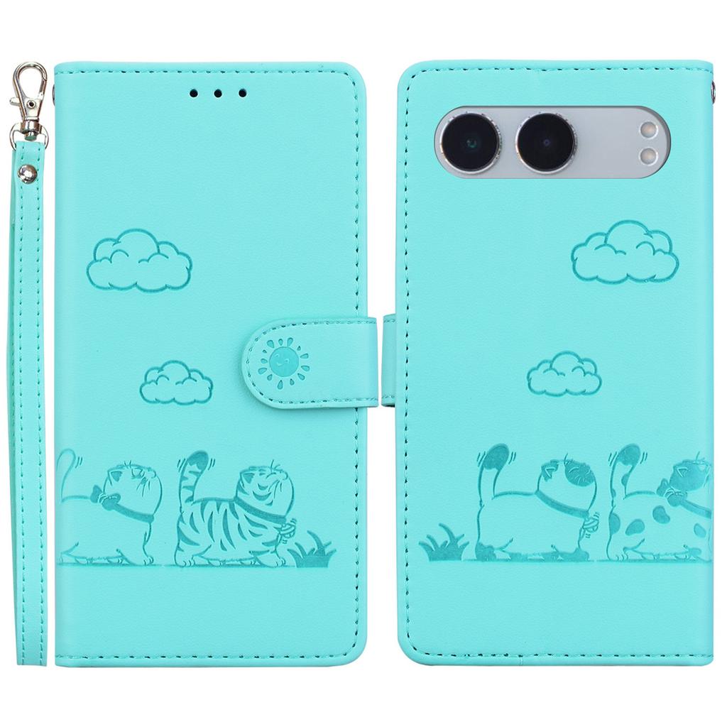 For OnePlus Nord 4 Case RFID Blocking Kitten Pattern TPU+PU Leather Phone Cover