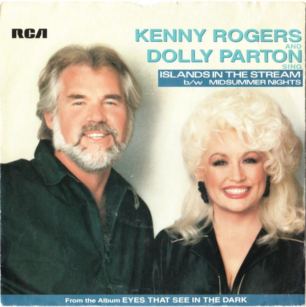 7-дюймовая пластинка KENNY ROGERS DOLLY PARTON Islands In The Stream RCA378 RCA 1983 Великобритания Рок Б/у