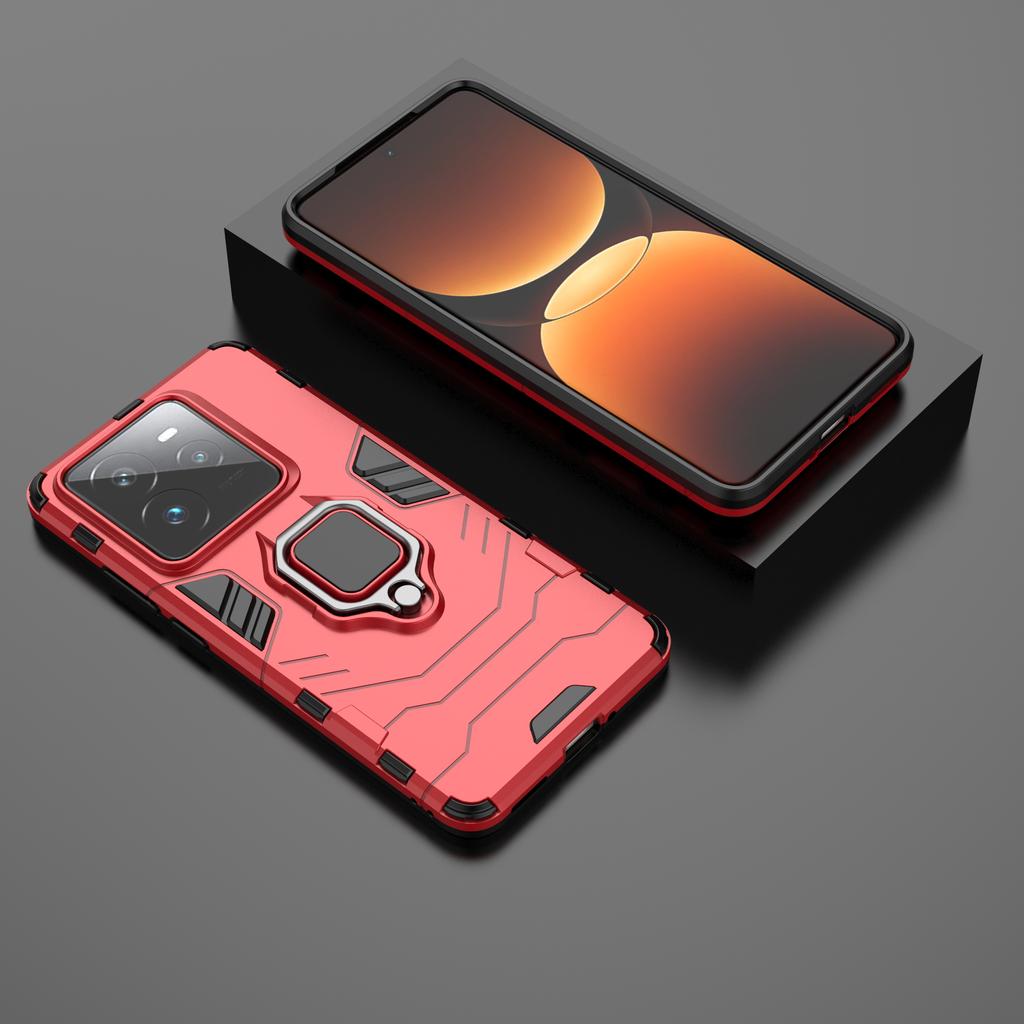 For Realme GT 7 Pro 5G Case PC+TPU Protective Phone Cover with Ring Kickstand