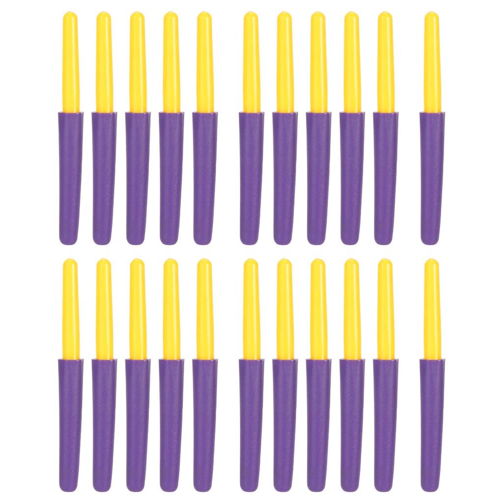 22pcs Latch Hook Crochet Needle Nonslip Handle Latch Hook Tool Hair Hook Needle Knitting Tool for