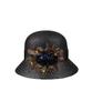 Kaliseumontapone Verdi Flower Raffia Cloche Hat