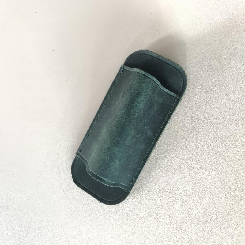 Cowhide Crazy Horse EDC Pocket Tool Cover Belt Knife Cover Storage Bag Horizontal Knife Sheath Knife Cover Fanny Pack