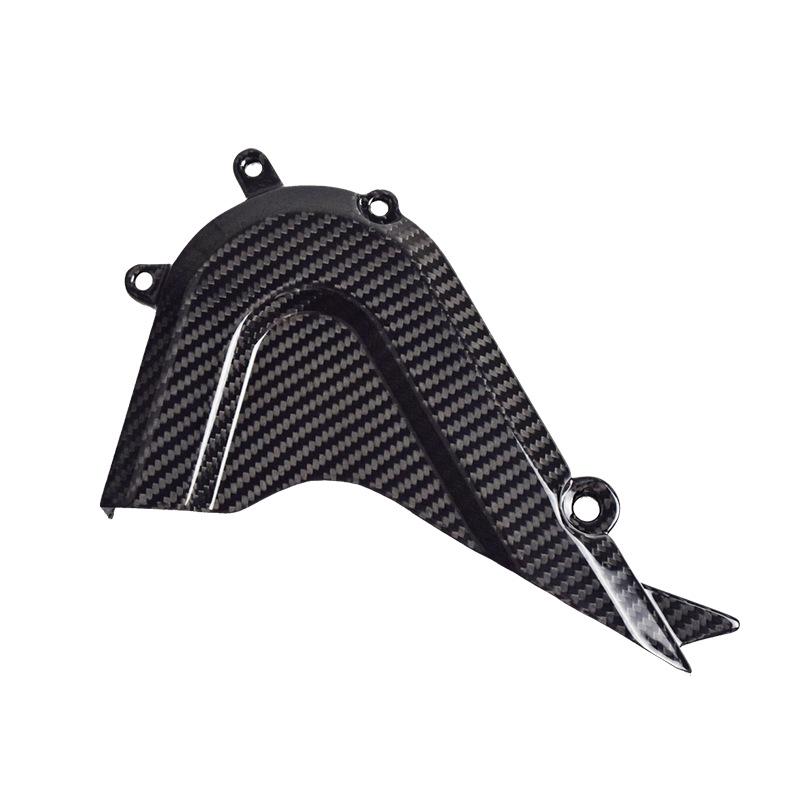 

KTM RC390 Carbon Fiber Engine & Gear Cover - Modified Motorcycle Accessories, 3K Dry Carbon