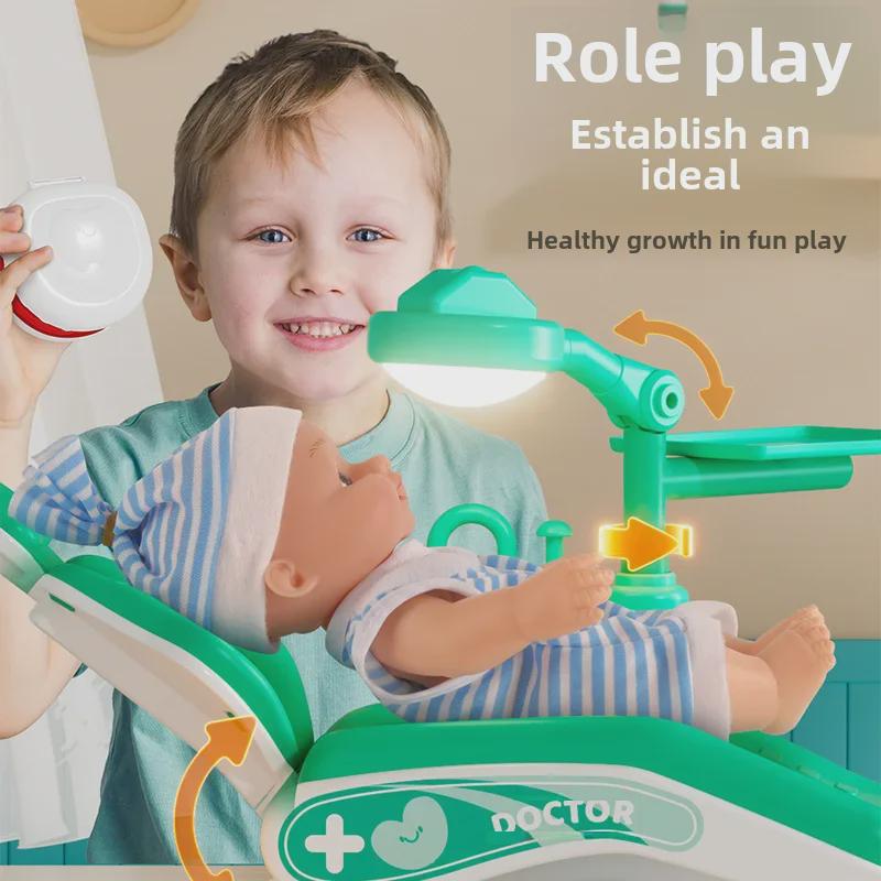 Children's Doctor and Nurse Play Set - Role Play Medical Kit for Kids