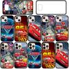 for Samsung Galaxy S25 S24 S23 S22 Ultra FE Plus A17 A37 A57 A56 A55 A06 A16 A15 A36 A26 A35 A05 A54 A34 Case Lovely Cars Lightning McQueen 95 Cover