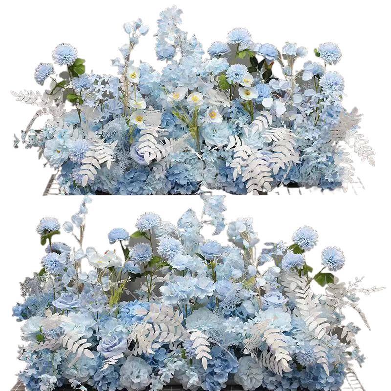 Dekorationsständer für Hochzeitsbühne und Gang mit künstlichen Blumen