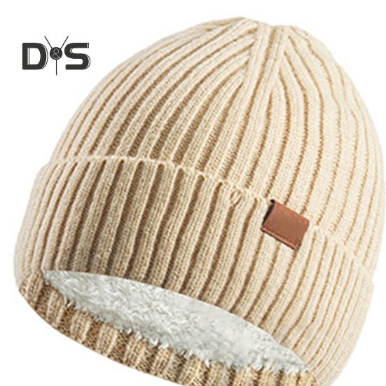 3 Pcs/Set Unisex Winter Beanie Scarf Gloves Set Thick Knitted Warm Cap Great Friction Palm Gloves Elastic Ear Protection Windproof Winter Outdoor