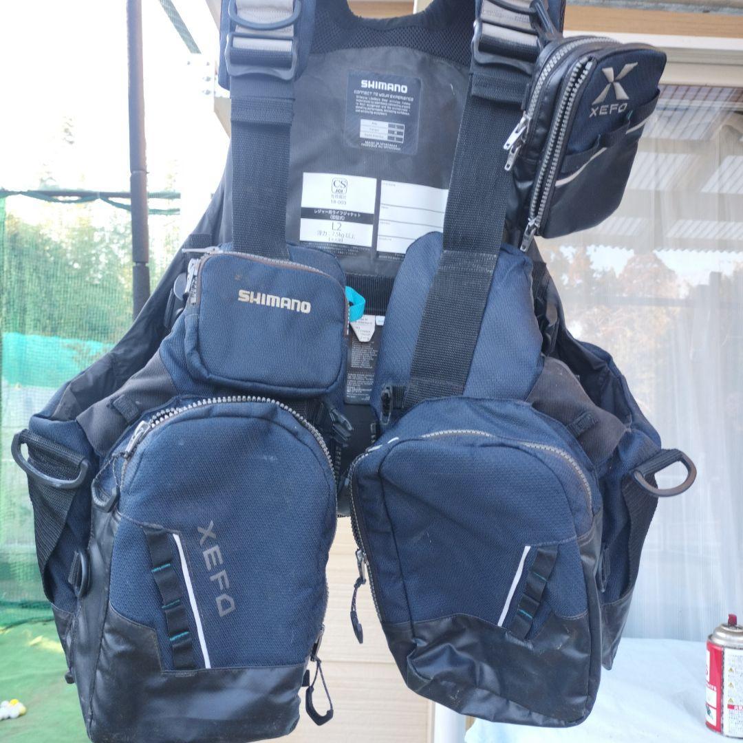 Used SHIMANO XEFO SHIMANO Surf Tripper Vest L2