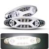 2Pcs 12/24V LED Truck Trailer Side Marker Tail Signal Light Assemblies Vehicle Lights Turn Signal Lamps LED Side Marker Lights