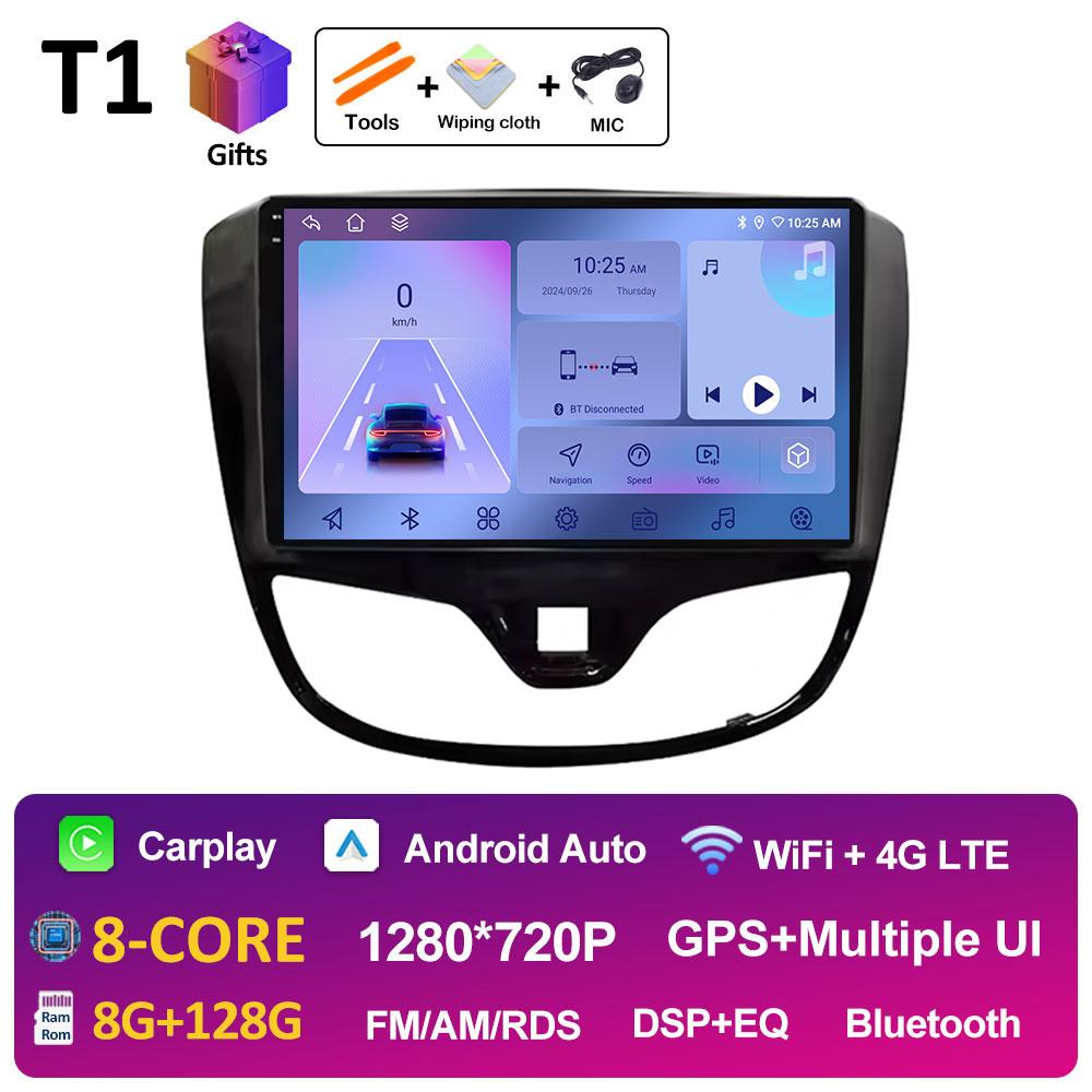 Intelligent System Wireless Carplay For Opel Karl Vinfast Fadil 2017 2018 2019 2020 DSP Stereo Android 14 Cooling fan Auto Tools